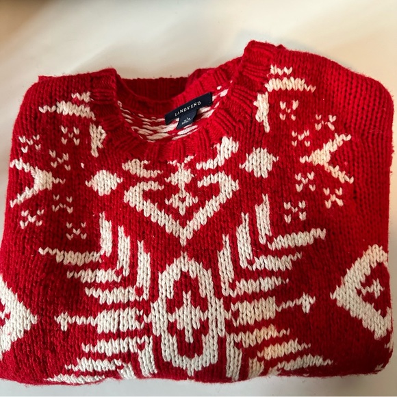 Youth Lands End Knit Sweater - Picture 5 of 6